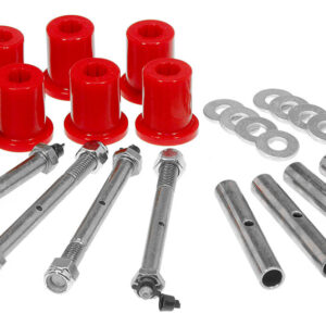 JEEP CJ5 - CJ7 - CJ8 - Wrangler YJ (76-86) Rear Shackle Bushing Kit (Upper & Lower) #1-815