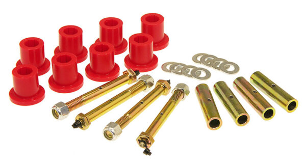 JEEP CJ5 - CJ7 - CJ8 - Wrangler YJ (87-96) Front or Rear Shackle Bushing Kit (Upper & Lower) #1-816