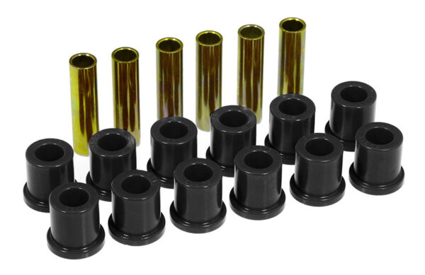 FORD TRUCKS 2WD Full Size F150 (80-81) Rear Spring Eye & Shackle Bushing Kit #6-1002 - Imagem 2