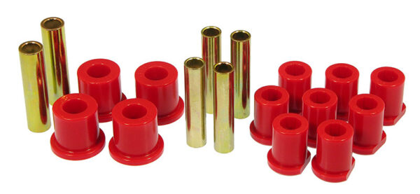 FORD TRUCKS 4WD Full Size F100 - F150 (80-96) Rear Spring Eye & Shackle Bushing Kit (Molded In Frame Shackles) #6-1020