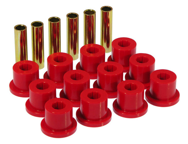 CHEVY/GMC TRUCKS 2WD Pickup 1/2 - 3/4 & 1 Ton with 1550 to 2000 Ibs. Spring Rating (67-87) Rear Spring Eye & Shackle Bushing Kit (w/ 1-1/2” OD Frame Shackle Bushings) #7-1001