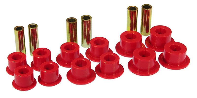 CHEVY/GMC TRUCKS 2WD Silverado & Sierra Crew Cabs 1500 & 2500 1/2 Ton (99-14) Rear Spring Eye & Shackle Bushing Kit #7-1055
