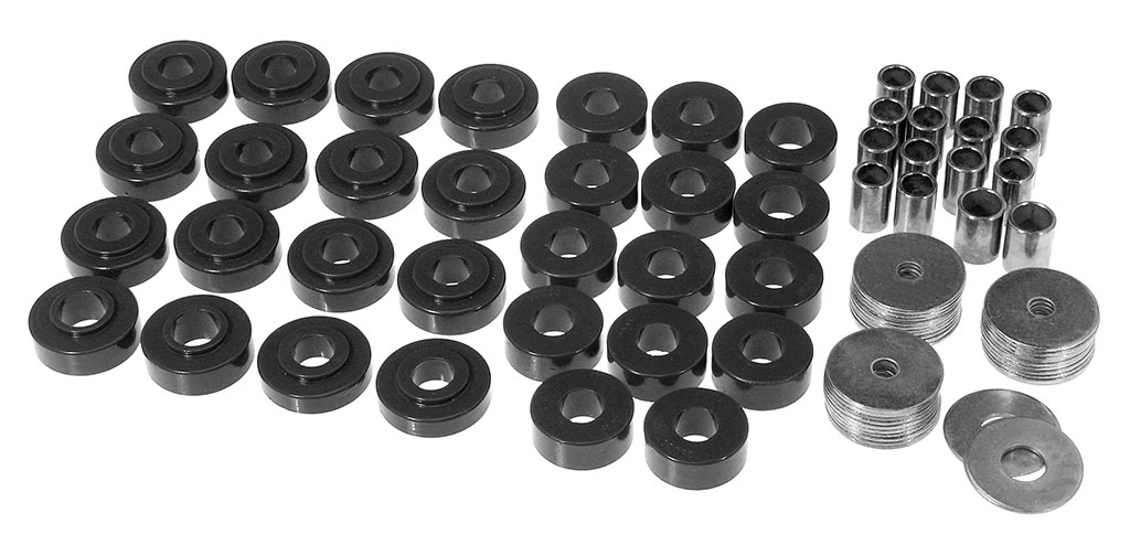 CHEVROLET Chevelle, El Camino & Monte Carlo - 65-67 Body Mount Kit (Convertible Only) #7-122 - Imagem 2