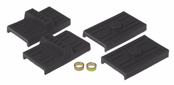 PONTIAC Firebird (70-81) Rear Spring Pad Kit Upper & Lower (Multi Leaf) #7-1709 - Imagem 2